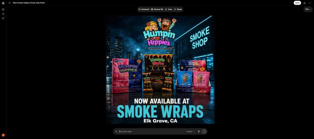 Humpin Hippies Now Available at Smoke Wraps | Elk Grove, CA Smoke Shop