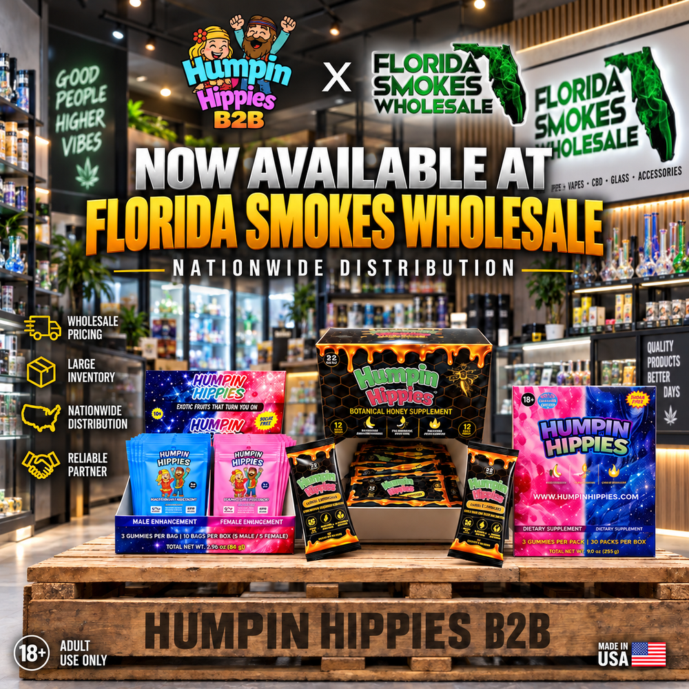Humpin Hippies Partners With Florida Smokes Wholesale | Tampa Bay, FL