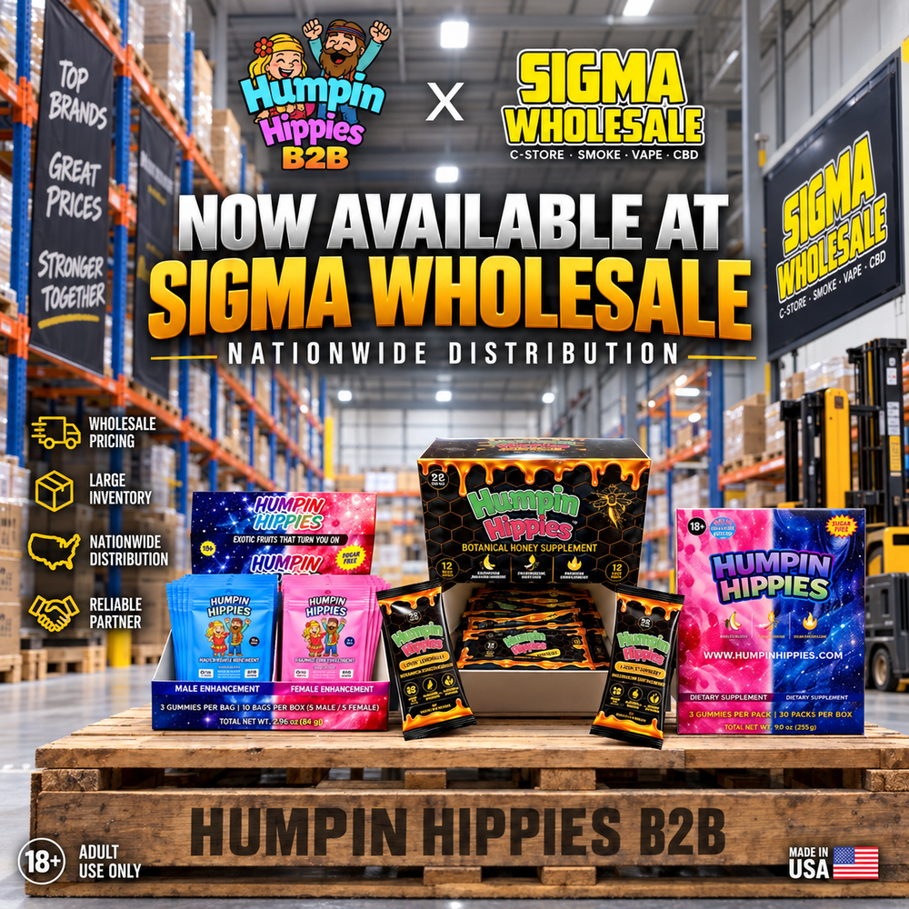 Sigma Wholesale Now Distributes Humpin Hippies Nationwide