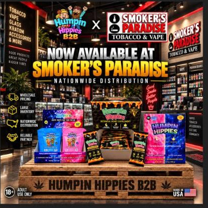 Humpin Hippies Now Available at Smokers Paradise | Lexington & Leesville, SC