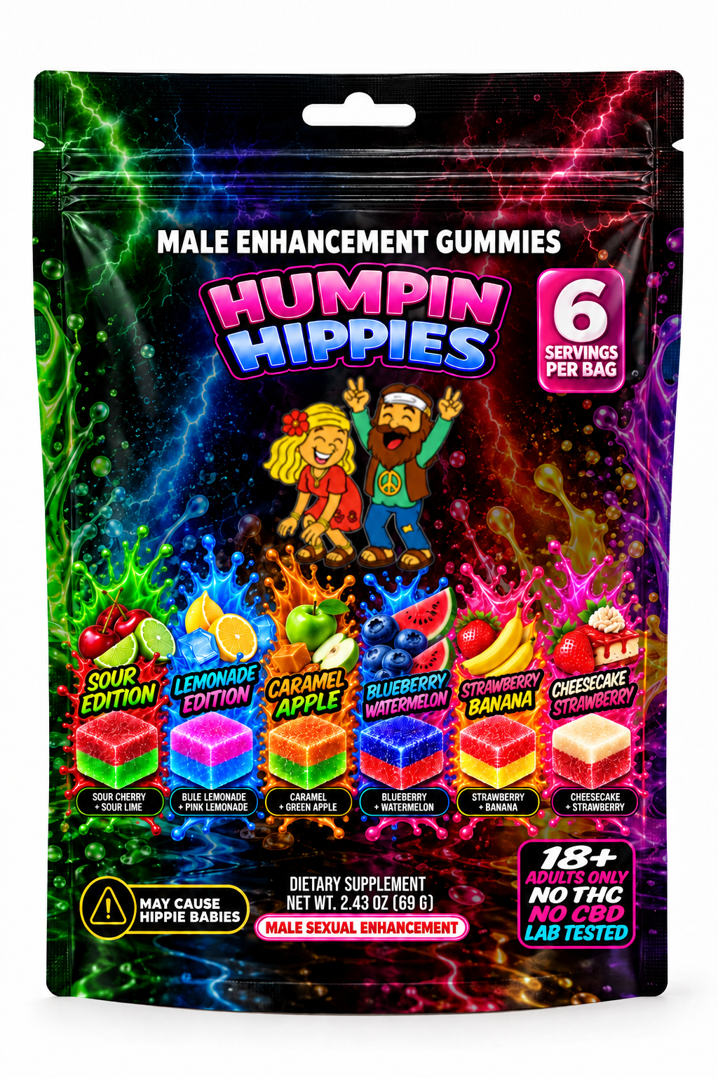 Humpin Hippies Assortment pack