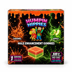 Humpin Hippies Double Stack Male Enhancement Gummies – Caramel Apple – 30-Pack Display Box