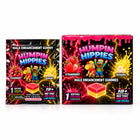 (Distro Pricing) Humpin Hippies Double Stack Male Enhancement Gummies – Strawberry Banana – 30-Pack Display Box | 50+ Boxes MOQ | Ships November 1st–November 5th