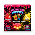 Humpin Hippies Double Stack Male Enhancement Gummies – Strawberry Banana – 30-Pack Display Box